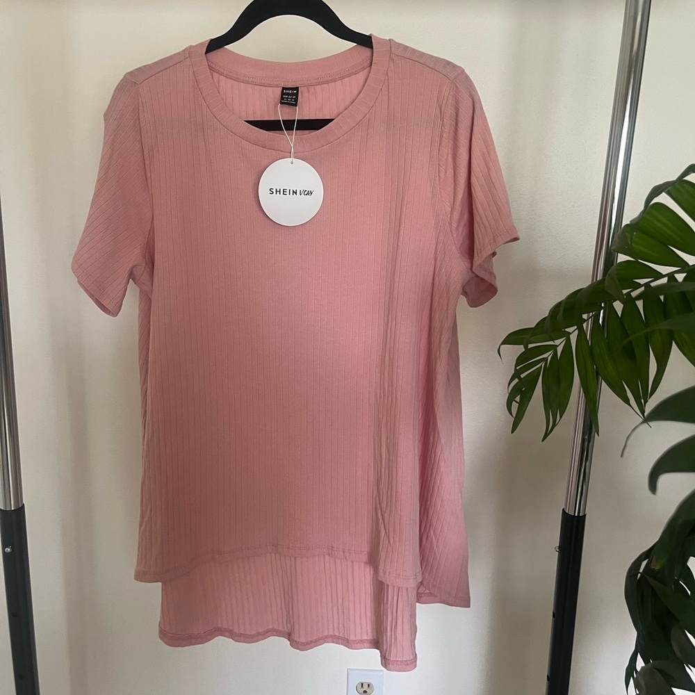 SHEIN Pink Women's Top